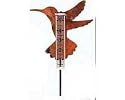 Ancient Graffiti Hummingbird Rain Gauge