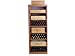 Wine Cellar Innovations Designer Series Collection Premium Redwood with Dark Walnut Stain Rectangular Bin and Case 72x26x13-in.