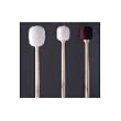 Grover Artist's Choice Bass Drum Mallets, Bdm-2 Staccato W/ Bamboo Handle ~ Grover