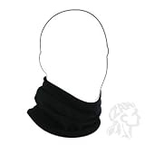 ZANheadgear Black Polyester Fleece Neck Warmer