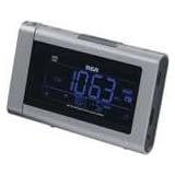 RCA RP5440 SmartSnooze Dual Wake AM/FM Clock Radio with Time Projector
