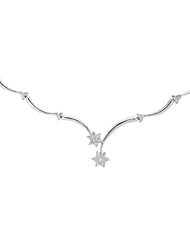 Diamond Necklace in 18kt White Gold