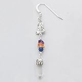 Mindfulness Earrings (Buddha w/crystals)