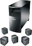 Bose Acoustimass 6 Home Entertainment - Speaker System, 5.1-channel surround sound - Black