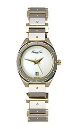 Kenneth Cole Women's KS4012 Swiss Round Rose-Gold Bracelet Watch
