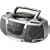 Coby CX-CD248 Portable Boombox with CD Player, Cassette Deck, and AM/FM Tuner