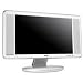 Electronics : Streamium 23'  LCD FlatTV with Wi-fi Link