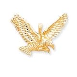10k Eagle Charm