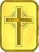 Golden Cross Embossed Seals