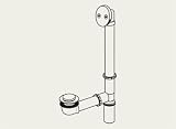 Classic Bath Waste Drain Finish: Pearl Nickel
