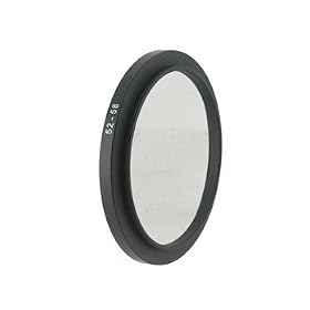 52-58mm Anodized Aluminum Step-up Ring Adapter for Cameras (Black)