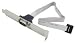 Electronics : PC Back Plate Serial Adaptor (9 Way D Male x Wiring)