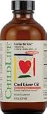 Child Life Cod Liver Oil, Glass Bottle, 8-Ounce