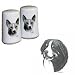 Bernese Mountain Dog Small Salt and Pepper Shakers, Porcelain by Rosalinde (3')