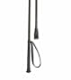 Pebble Grip Nylon Riding Crop Black