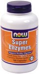 Super Enzymes Caps by NOW Foods - Digestive Support (180 Capsules)