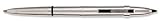 Shiny Chrome Space Pen with Stylus and Clip