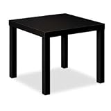 Basyx BLH3170 Corner Table - 24 x 20 x 2 - Black