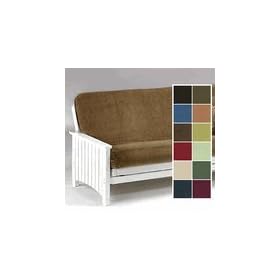 Navy Blue Full Size Quality Bonded Micro Suede Futon Mattress Cover