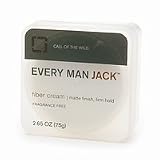 Every Man Jack Fiber Cream, Fragrance Free 2.65 oz (75 g)