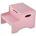 Step 'N Store Step Stool - Pink