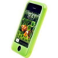 Cellet iPhone Green Silicone Case- retail packaging