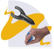 Black Ergo-Sof PenAgain Pens
