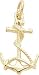 Jewelry : Anchor Charm by Rembrandt Charms