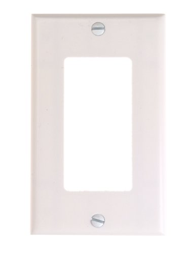 RESIDENTL WHITE WALLPLATE