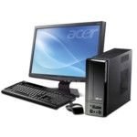 Acer Aspire X3200 - SFF - 1 x Phenom X3 8550 - RAM 3 GB - HDD 1 x 320 GB - DVD-Writer - GF 8200 - Vista Home Premium - Monitor LCD display 19" Widescreen TFT ( Acer X193HQ )