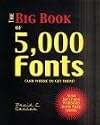 Big Book of 5000 Fonts