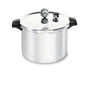 New Presto 16 Qt Aluminum Pressure Canner Easy-To-Read Dial Gauge For Accurate Pressure Control