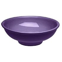 Fiesta 64-Ounce Pedestal Bowl, Plum