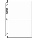 Ultra-Pro 2-Pocket Pages (5X7 Photos) - 100 Pages per box (Quantity of 1)