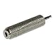 Cables To Go - Audio adapter - mini-phone stereo 3.5 mm (F) - sub-mini phone mono 2.5 mm (M) - metallic silver Image