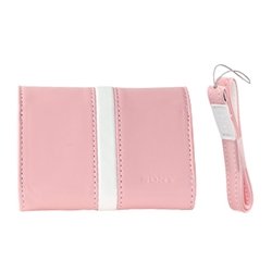 Sony LCSTWD/P Soft carrying Case for the W & T series Cyber-shot camera (Pink)