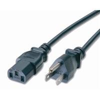 Cables To Go - 25545 - 6ft Universal 16AWG Power Cord (IEC320 C13 to NEMA 5-15P)