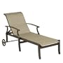 Cordova Sling Adjustable Chaise Lounge - Sling - Aluminum Patio Furniture