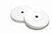 ALUMINUM OXIDE GRINDING WHEEL WHITE LATHE 4X1/2X1/4 LEADED ARBOR HOLE