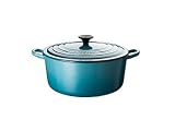 Le Creuset Teal Round Casserole 26cm (25001.26.17)
