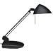 image and picture of Luxo Halogen Task Lamp With Base, 100 Watt, Matte Black