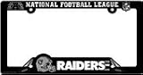 Oakland Raiders Nfl Plastic License Plate Frame Wincraft