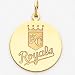 14K Kansas City Royals Sm Logo Disc Charm