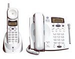 GE 26955GE1 900 MHz Analog Cordless Phone with Corded Base