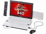 東芝 QosmioF40/87DBL T7100/1.8G/15.4W/512Mx2/160G/S-Multi /LAN/a.b.g/VisHP/Off2007Psl PQF4087DLPBL