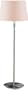 Holtkoetter Floor Lamp with Illuminator, Satin Nickel with Satin White Shade