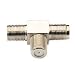 Kitchen & Housewares : T-splitter 3 x F sockets