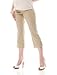 Bestsellers Motherhood Maternity: Secret Fit Belly(tm) Twill Tab Hem Maternity Crop Pants Shop