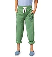 Cotton Rich Ribbed Waistband Drawstring Joggers