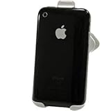 Apple iPhone 3G Rubber Holster with Swivel Belt Clip (White)